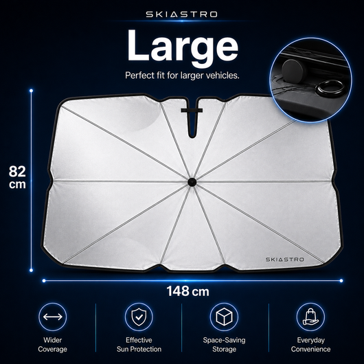 Skiatro - Foldable Car Windshield Sunshade